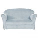 Helesinine sametist laste diivan 78 cm Lil Sofa - Roba
