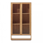 Tammedekooriga vitriinkapp 100x185 cm Alguema - Kave Home