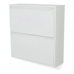 Valge metallist jalatsiriiul Billy - Spinder Design