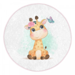 Valge laste vaip &oslash; 100 cm Comfort - Mila Home