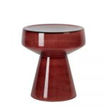 &Uuml;mmargune klaasist diivanilaud &oslash; 37 cm Dakwa - Light & Living