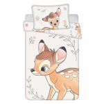 Puuvillane laste voodipesu 100x135 cm Bambi "Beige" - Jerry Fabrics