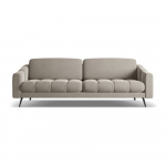 Beež sametne diivan 238 cm Nalu - Makamii