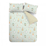 Heleroheline voodipesu 135x200 cm Spring Gonks - Catherine Lansfield