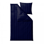 Tumesinine damastist pikendatud voodipesu &uuml;heinimesevoodile 140x220 cm Noble - S&ouml;dahl