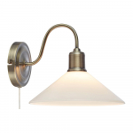 Valge-messingiv&auml;rvi seinavalgusti Vela - Marksl&ouml;jd