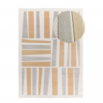 Helehall-kreem vaip 160x230 cm Flora - Universal