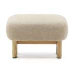 Beež &scaron;enillist jalatugi Nema - Kave Home