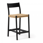 Must tammepuidust baaritool (istme k&otilde;rgus 65 cm) Yalia - Kave Home