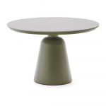 &Uuml;mmargune aia s&ouml;&ouml;gilaud keraamilise pealispinnaga &oslash; 120 cm Tudons - Kave Home