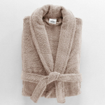 Helepruun puuvillane hommikumantel, suurus M Tendresse - douceur d'int&eacute;rieur