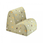 Roheline buklee/&scaron;enillkangast laste tugitool Terrazzo Cloud - Wigiwama