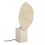 Beež metallist laualamp metallvarjuga (k&otilde;rgus 46 cm) Neev - Bizzotto