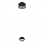 Must/h&otilde;bedane LED-rippvalgusti &oslash; 15,5 cm Orbit - Trio Select