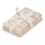 Beežid orgaanilisest puuvillast pesulapid 4tk komplektis 30x30 cm Augusta - Cam Cam Copenhagen