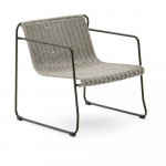 Hallikasroheline metallist aiatool Maurina - Kave Home