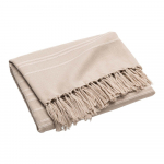 Beež puuvillane voodikate 125x150 cm Lilia - douceur d'int&eacute;rieur