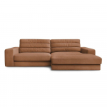 Oranž sametist nurgadiivan (parem nurk) Sierra - Bobochic Paris