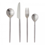 16-osaline h&otilde;bedane roostevabast terasest s&ouml;&ouml;giriist 4 inimesele Bronte - Bizzotto