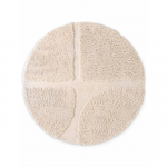 Kreem k&auml;sitsi kootud &uuml;mmargune vaip &oslash; 160 cm Lambeth Jasper - Ted Baker