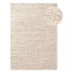 Beež k&auml;sitsi kootud villane vaip 140x200 cm Lyon Beans - Elle Decoration