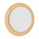 Naturaalse v&auml;rvi metallist LED-seinalamp, l&auml;bim&otilde;&otilde;duga 40 cm Novae - Kave Home