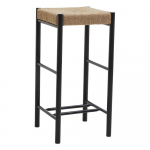 Must/naturaalsest p&ouml;&ouml;gipuidust baaritool (istme k&otilde;rgus 72 cm) Bandar - Premier Housewares