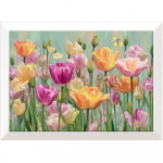 Tr&uuml;kitud pilt raamiga 75x56 cm Spring Tulip - Styler