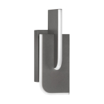 Helehall metallist h&auml;mardatav LED-seinavalgusti Totem - Nova Luce