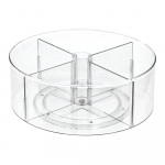 &Uuml;mmargune l&auml;bipaistev hoiukast iDesign The Home Edit, ⌀ 29 cm - iDesign/The Home Edit