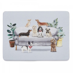 Korgist taldrikut 4 tk 21,5x29 cm Curious Dogs - Cooksmart &reg;