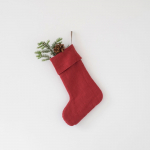 Kangast j&otilde;ulusokk Red Pear &ndash; Linen Tales