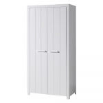 Valge riidekapp - Vipack Erik, laius 99 cm