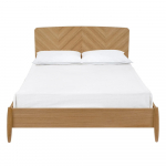 Kaheinimesevoodi Farsta Herringbone, 140 x 200 cm - Woodman