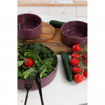 3 lilla keraamilise kausi komplekt, &oslash; 21 cm - My Ceramic