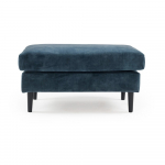 Tumesinine sametne jalatsitool Adagio - Scandic