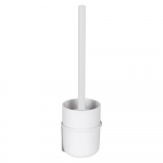 Valge isekandev plastikust tualetthari Carpino - Wenko