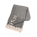 Taaskasutatud puuvillane tekk 130x170 cm Alpana - Tiseco Home Studio