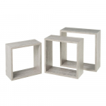 Hallid riiulid 3-st komplektis - Casa Selecci&oacute;n