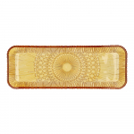 Oranž klaasist serveerimistaldrik 14x38 cm Kusintha - Bitz
