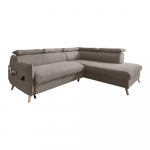 Helepruun sametist nurgadiivan (parem nurk) Sweet Harmony - Miuform