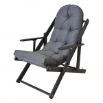 Tumehall puidust kokkupandav aiatool Borneo - Rojaplast