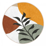 Pestav &uuml;mmargune vaip, sobitub robottolmuimejaga &oslash; 100 cm Comfort - Mila Home