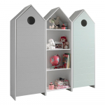 Avatud laste riidekapp 173x171,5 cm CASAMI - Vipack