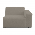 Helepruun bukleekangast diivanimoodul (parem nurk) Roxy - Scandic