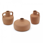 Oranžid terrakotta vaasid 3 tk (k&otilde;rgus 6 cm) Sofra - Kave Home