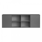 Antratsiitne madal rippuv kummut 176x61 cm Mistral - Hammel Furniture