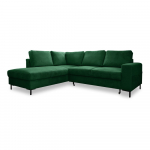 Tumeroheline velvetist diivanvoodi (vasakus nurgas) Lofty Lilly - Miuform