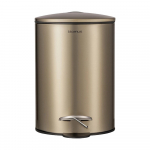 Pronksiv&auml;rvi terasest pedaaliga pr&uuml;gikast 3 l Tubo - Blomus