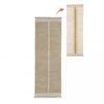 Beež puuvillane koridorivaip 80x230 cm Duetto Sage - Lorena Canals